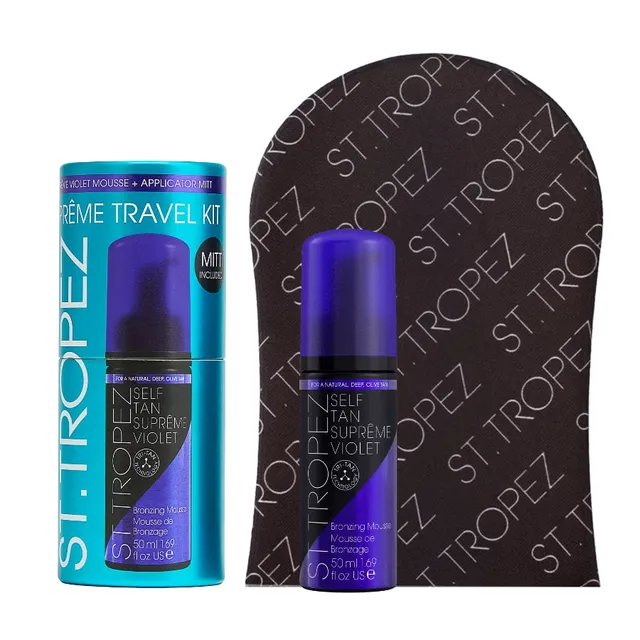 st-tropez-self-tan-supr-me-violet-kit-voyage-autobronzant image 1