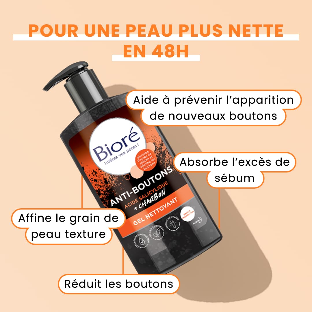 bior-gel-nettoyant-anti-boutons-charbon-acide-salicylique-200-ml image 4