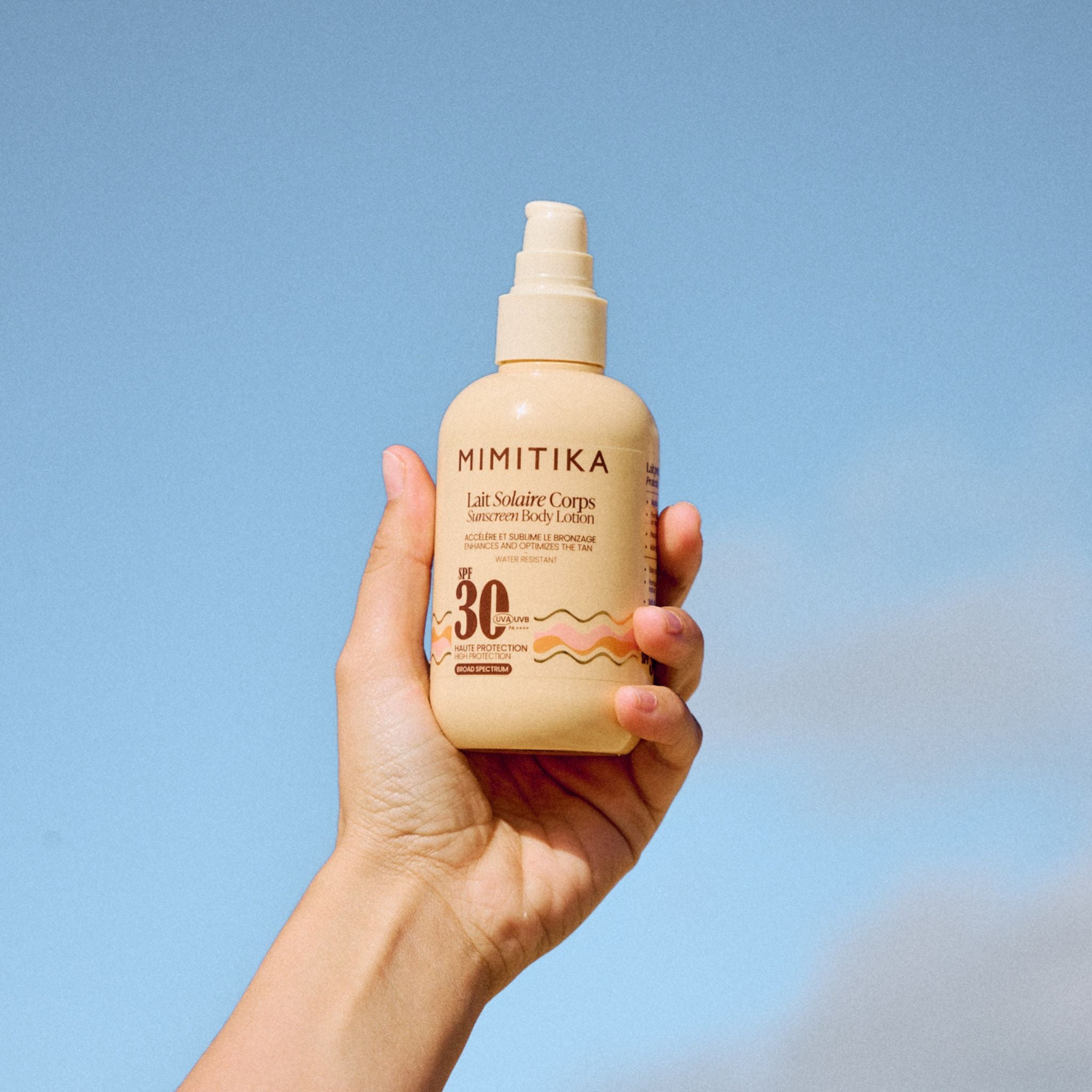 mimitika-lait-solaire-spf30-lait-solaire-visage-et-corps-large-spectre-pa image 4