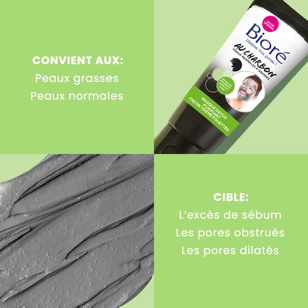 bior-masque-d-tox-purifiant-fa-on-cr-me-fouett-e-au-charbon-110ml image 4