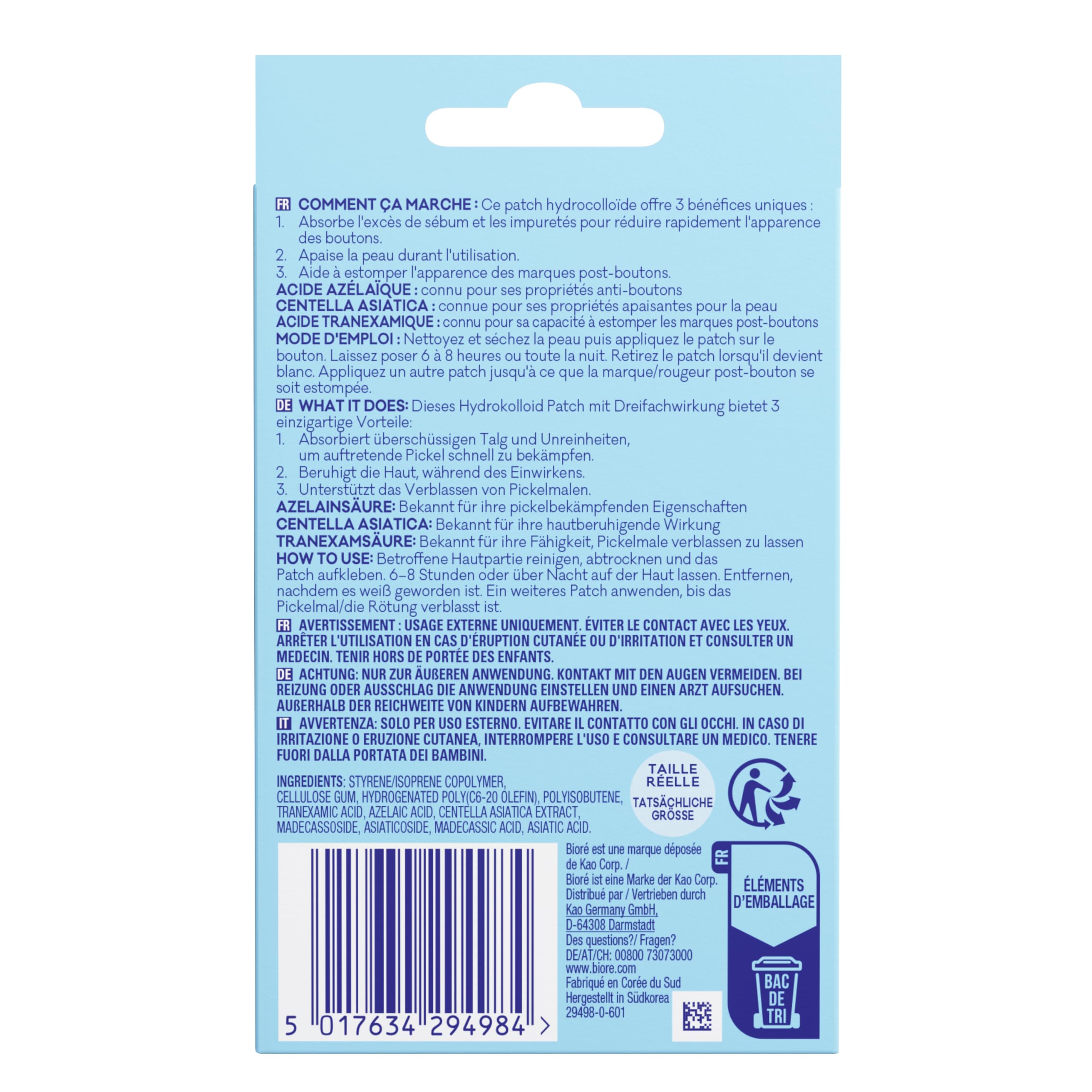 bior-patch-3-en-1-anti-boutons-hydrocollo-de-x24 image 3