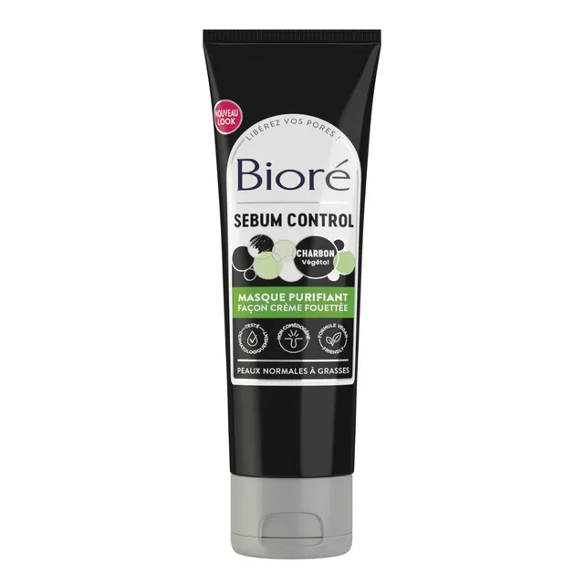 bior-masque-d-tox-purifiant-fa-on-cr-me-fouett-e-au-charbon-110ml image 1