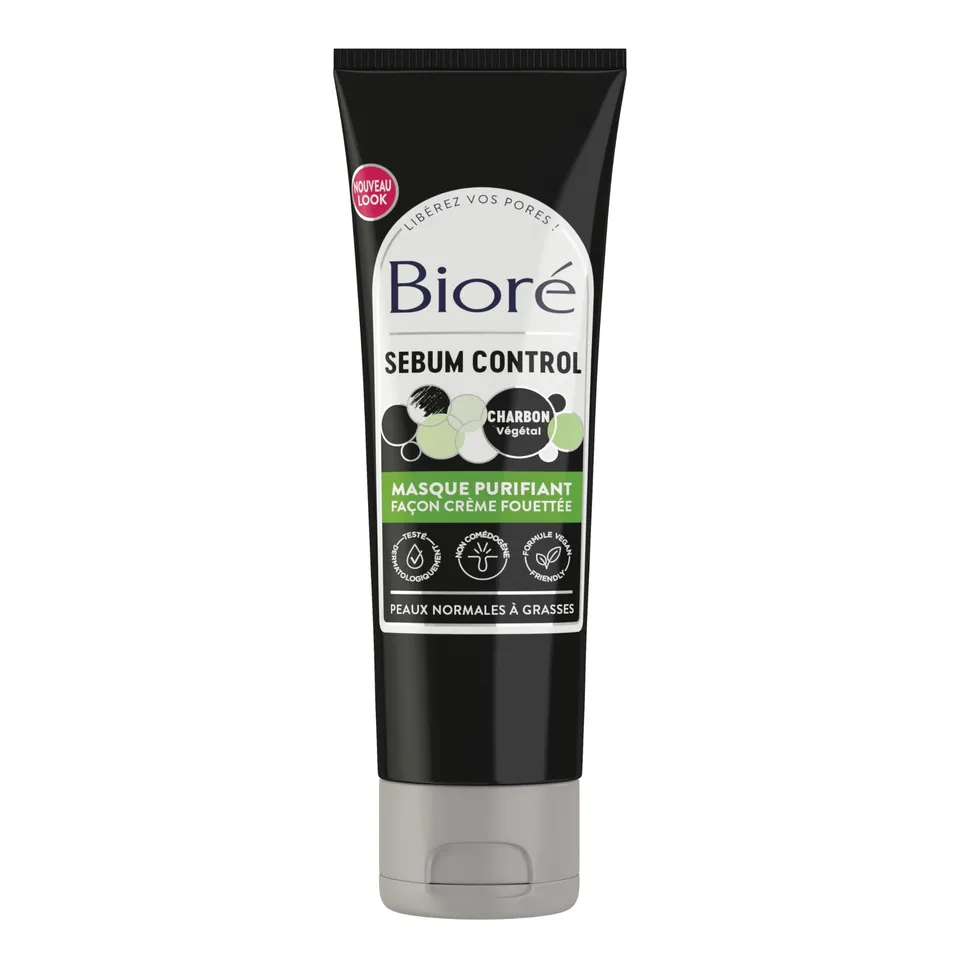 bior-masque-d-tox-purifiant-fa-on-cr-me-fouett-e-au-charbon-110ml image 1