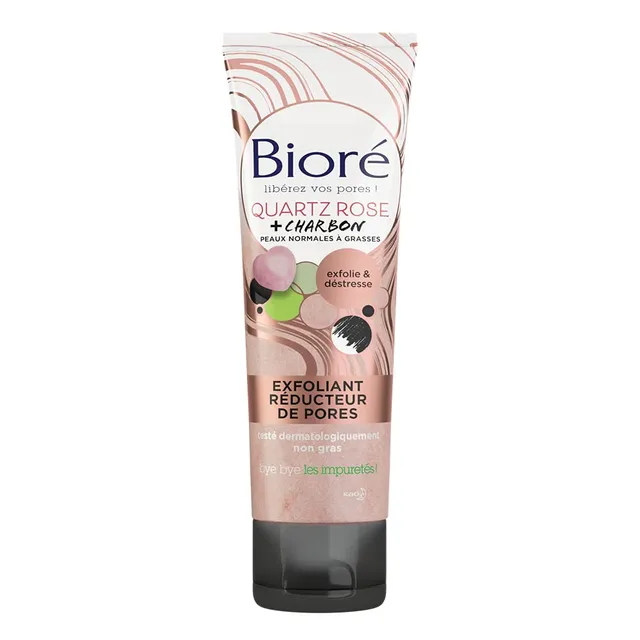 bior-exfoliant-r-ducteur-de-pores-quartz-rose-charbon-110-ml image 1