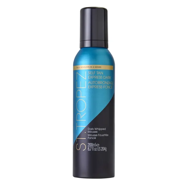 st-tropez-self-tan-express-dark-mousse-fouett-e-200-ml image 1