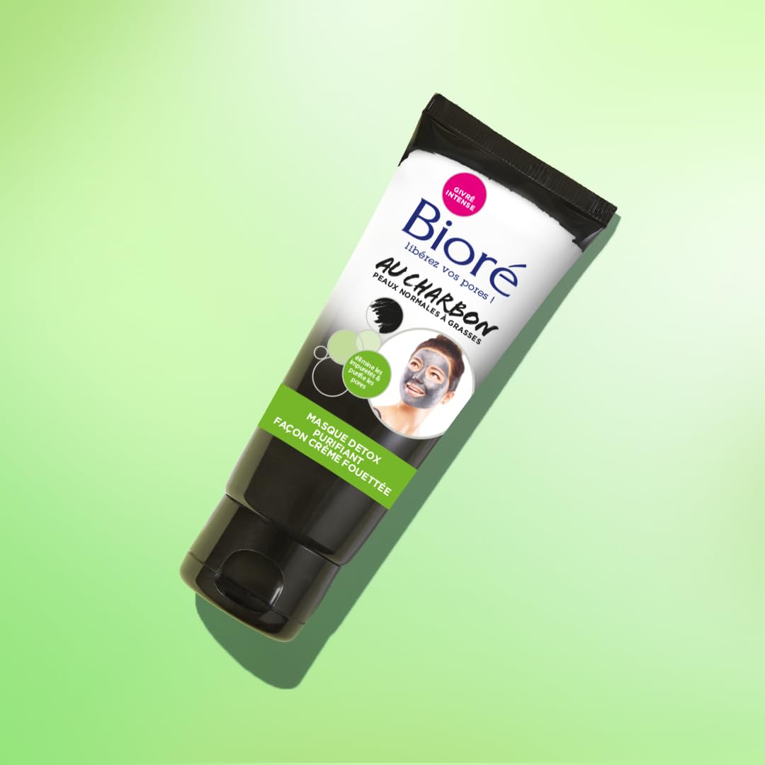 bior-masque-d-tox-purifiant-fa-on-cr-me-fouett-e-au-charbon-110ml image 6