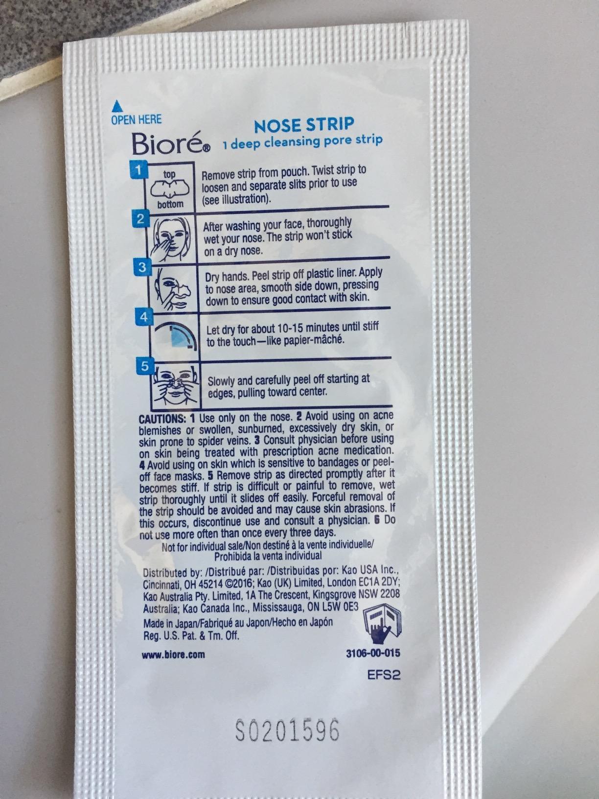 Très bien pour le nez
