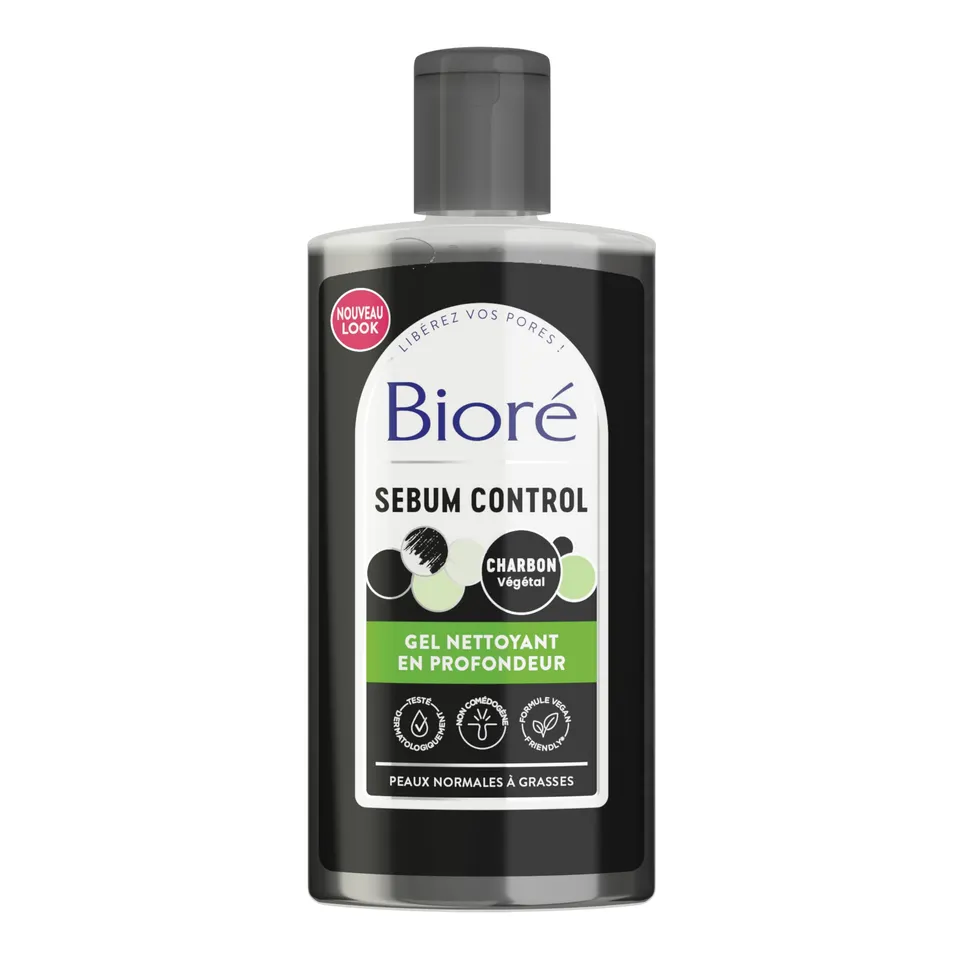 bior-gel-nettoyant-charbon-en-profondeur-200ml-lot-de-4 image 1