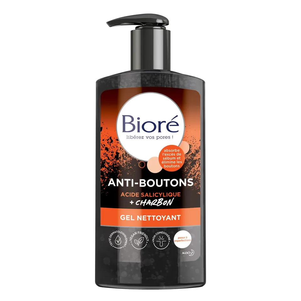 bior-gel-nettoyant-anti-boutons-charbon-acide-salicylique-200-ml image 1