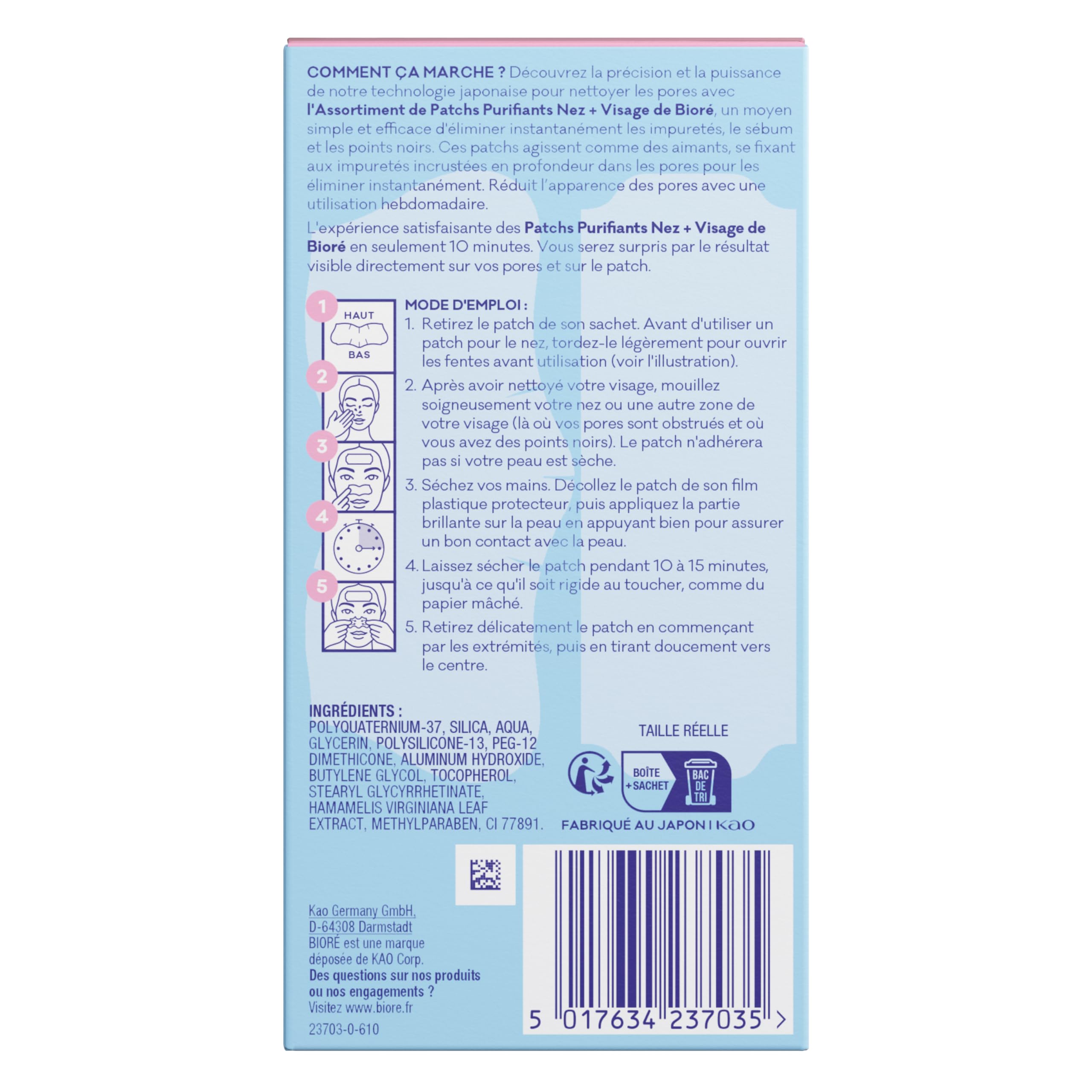 bior-assortiment-14-patchs-purifiants-nez-visage-anti-points-noirs image 3