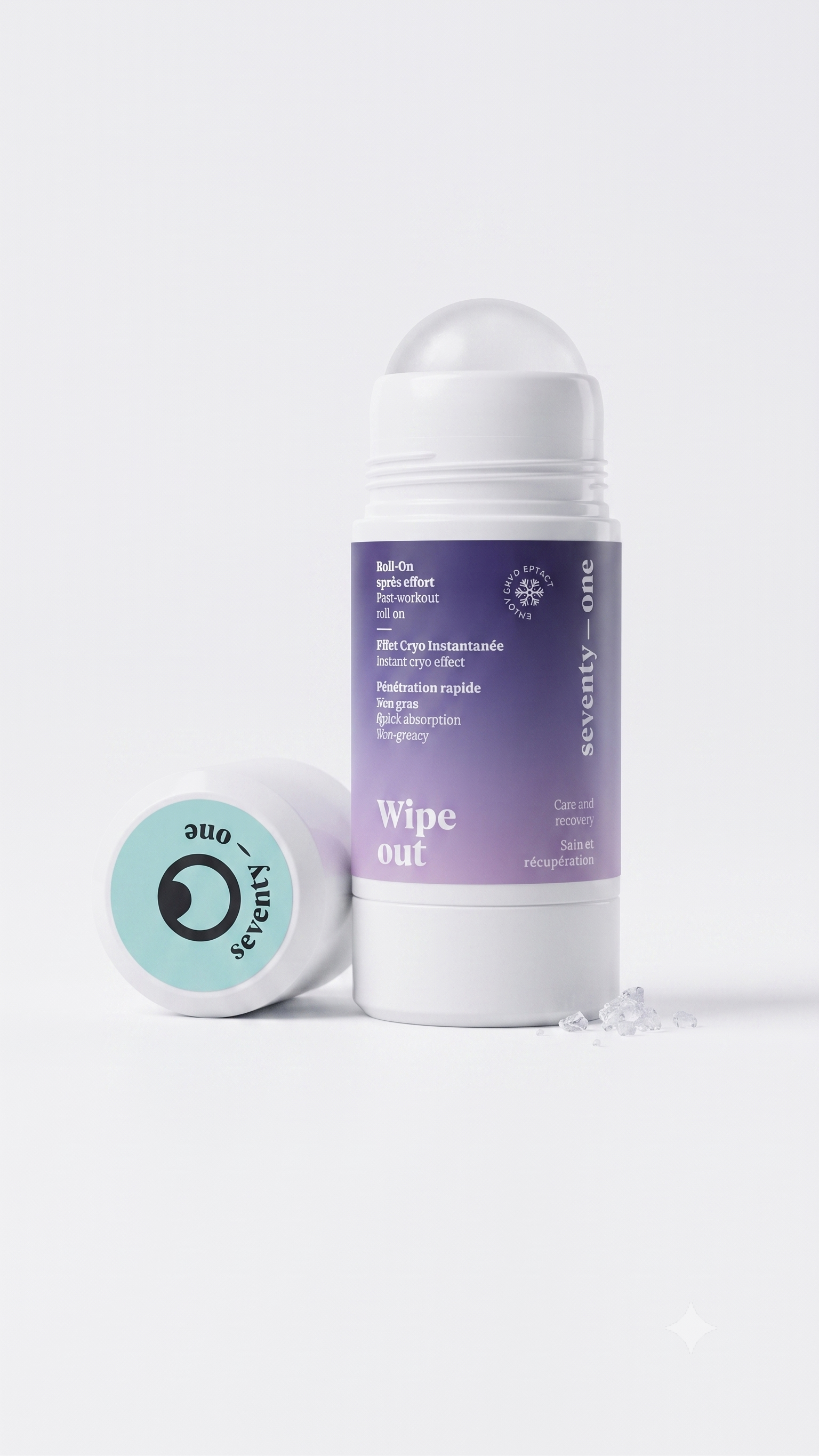 seventyone-percent-wipe-out-roll-on-r-cup-ration-sportive-effet-cryo-75-ml image 1