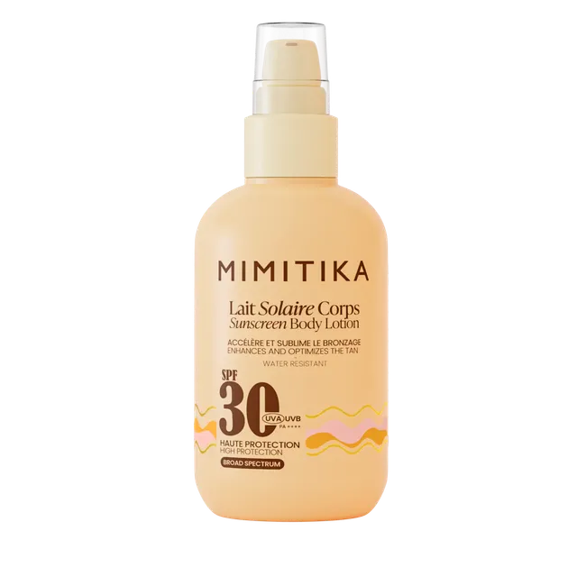 mimitika-lait-solaire-spf30-lait-solaire-visage-et-corps-large-spectre-pa image 1