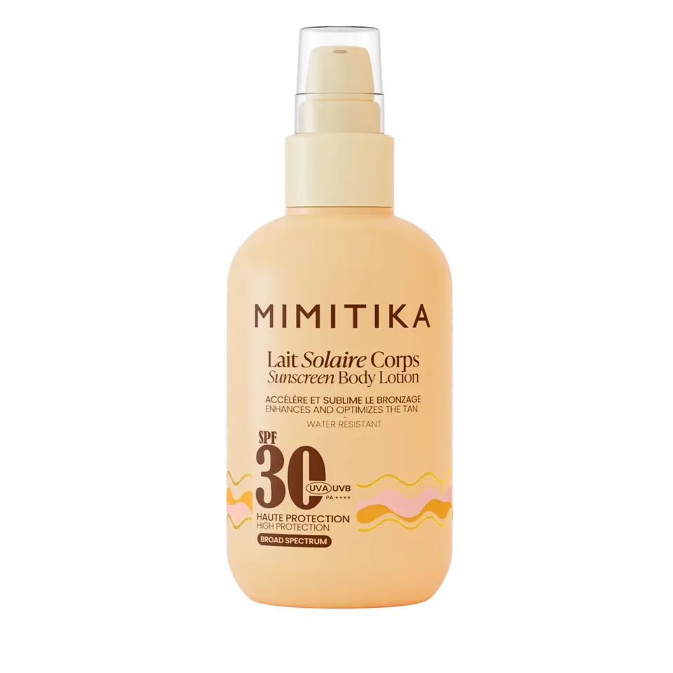 mimitika-lait-solaire-spf30-lait-solaire-visage-et-corps-large-spectre-pa image 1