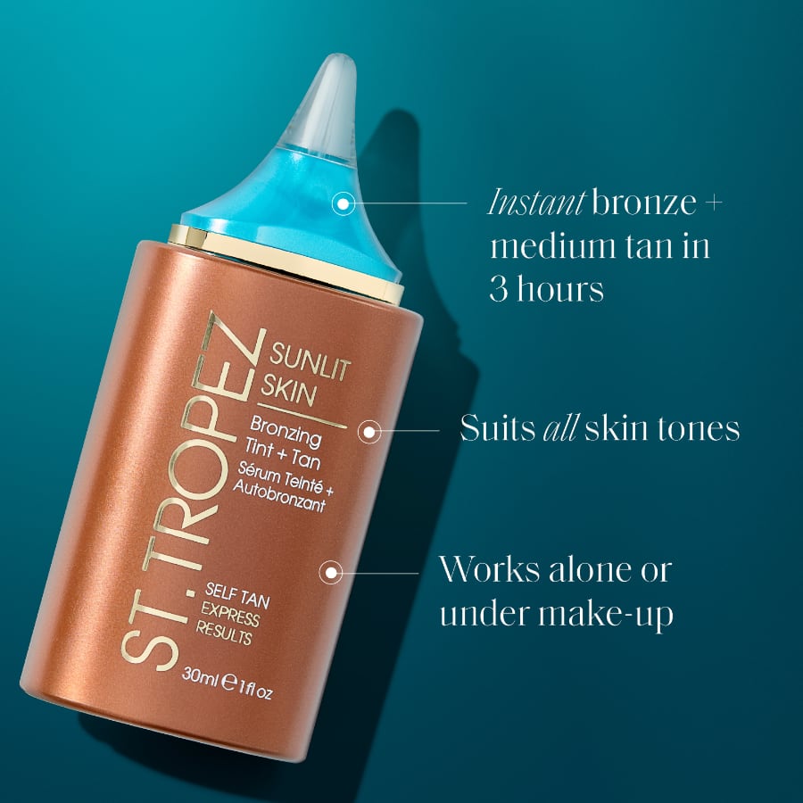 st-tropez-sunlit-skin-bronzing-tint-tan-30ml image 2