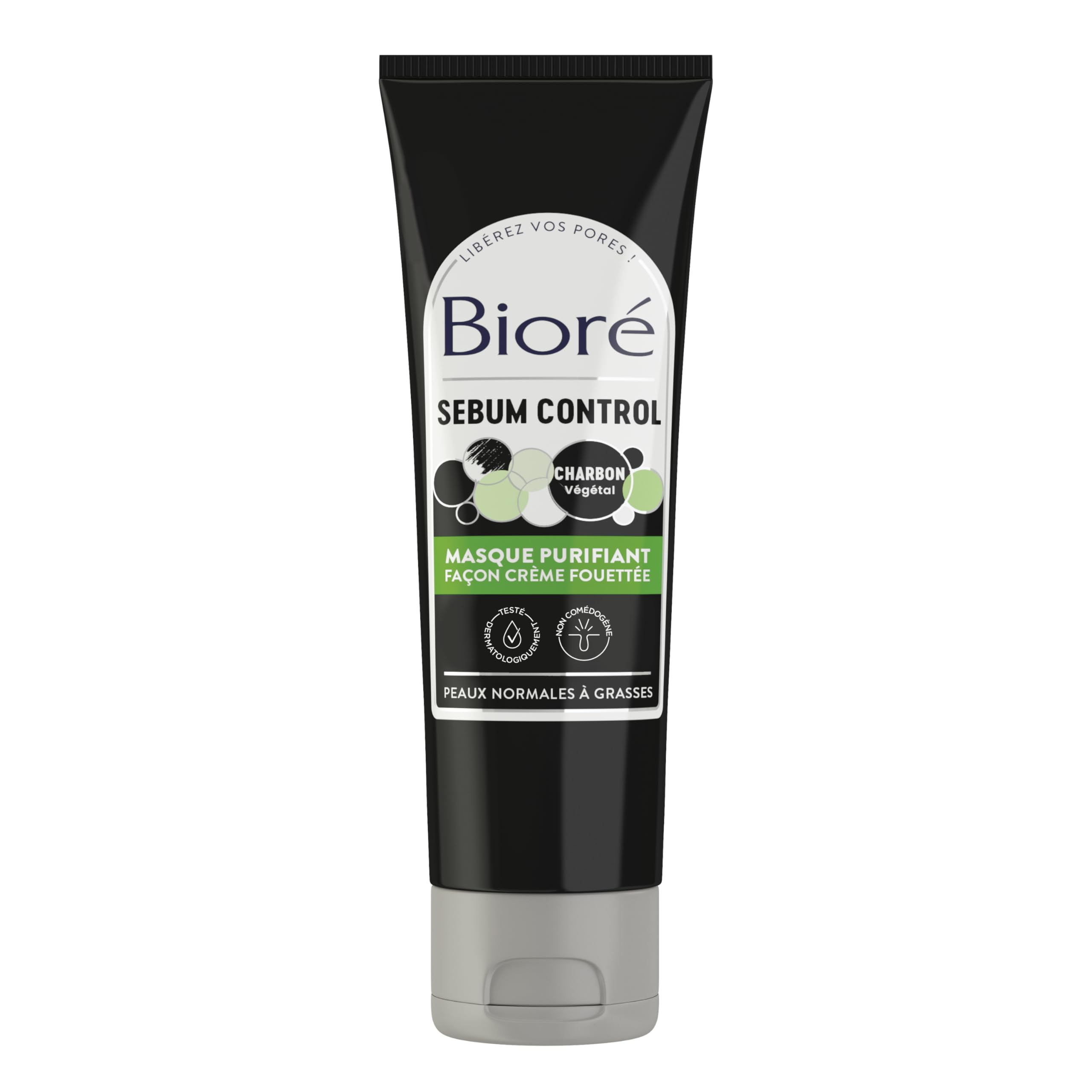 bior-masque-d-tox-purifiant-fa-on-cr-me-fouett-e-au-charbon-110ml image 2