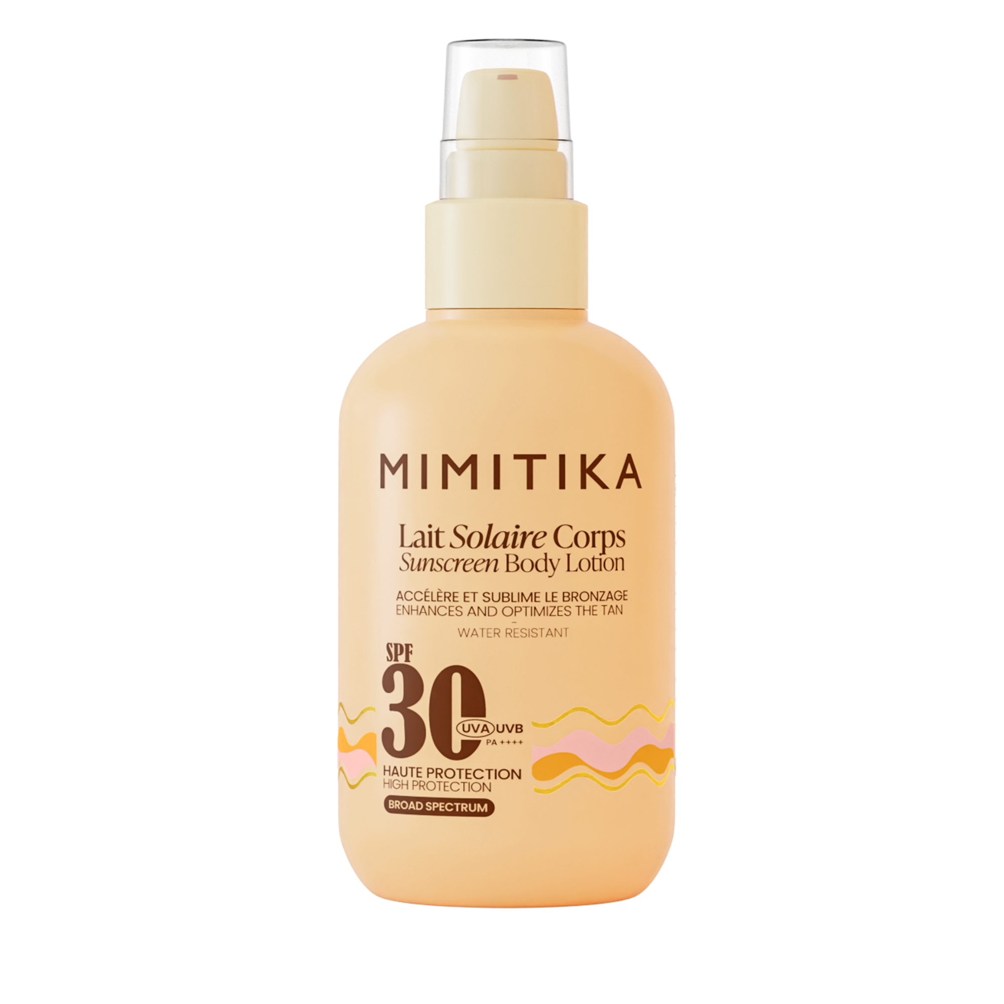 mimitika-lait-solaire-spf30-lait-solaire-visage-et-corps-large-spectre-pa image 1
