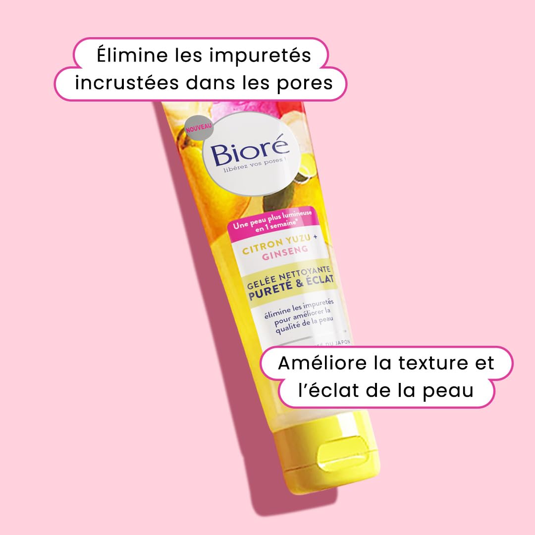bior-gel-e-nettoyante-puret-clat-citron-yuzu-ginseng-110ml image 4