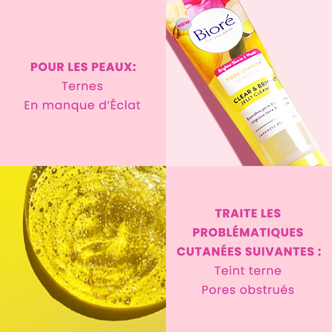 bior-gel-e-nettoyante-puret-clat-citron-yuzu-ginseng-110ml image 3